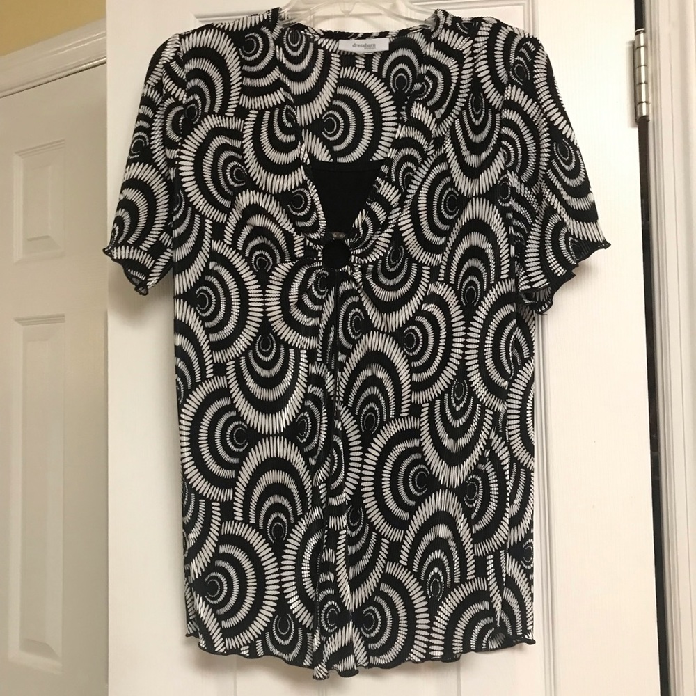 Women’s blouse black/white